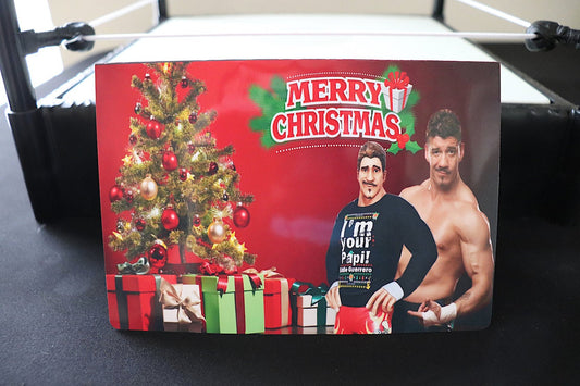 Eddie Guerrero Merry Christmas Card