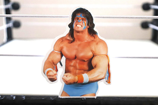 Ultimate Warrior Sticker No.2 [Wrestling - Hulk Hogan - Ric Flair - Randy Savage, Ultimate Warrior, Dusty Rhodes, Road Warriors]