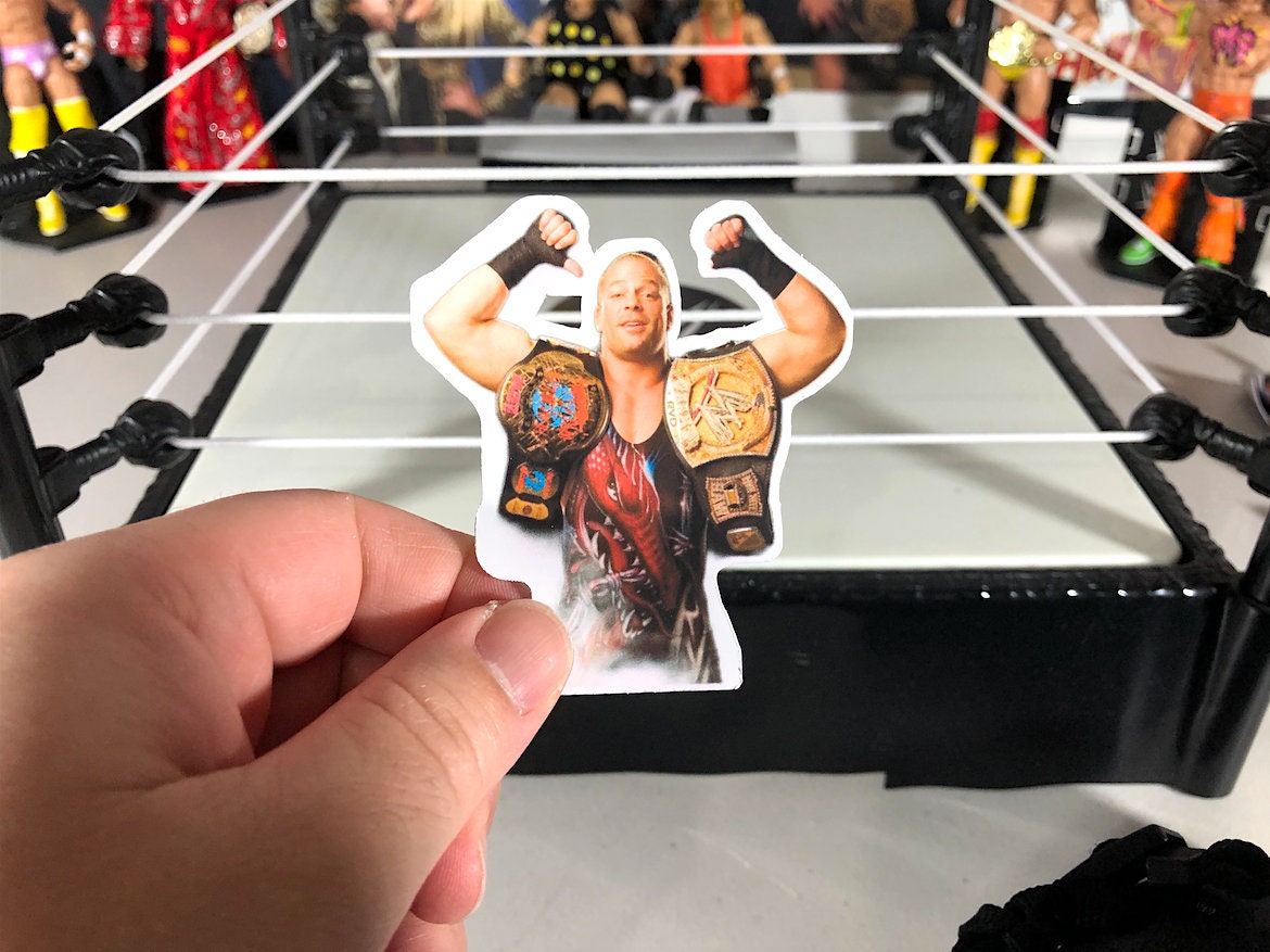 Rob Van Dam Sticker [RVD - Ric Flair -  Hulk Hogan - Randy Savage - Ultimate Warrior - Chris Jericho]