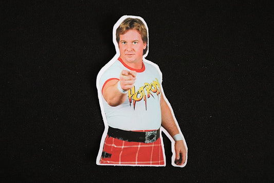 Rowdy Roddy Piper Sticker No.3 [Hot Rod - Wrestling - Ric Flair - Randy Savage - Ultimate Warrior - Hulk Hogan - Dusty Rhodes]