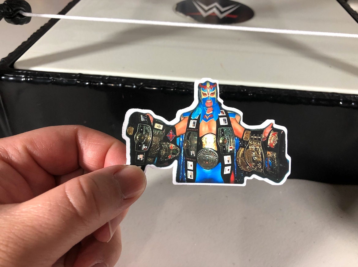 Ultimo Dragon Sticker (AJPW, NJPW, Hulk Hogan, Ric Flair, Japan, Randy Savage, Ultimate Warrior, Bret Hart, Mexico)