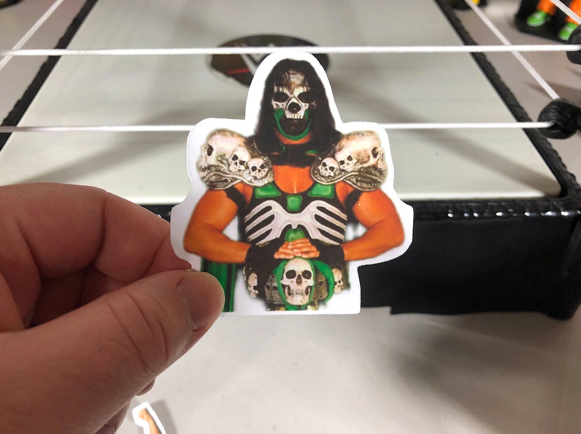 Mortis Sticker (Chris Kanyon, Hulk Hogan, Ric Flair, Randy Savage, Ultimate Warrior, Bret Hart, DDP)