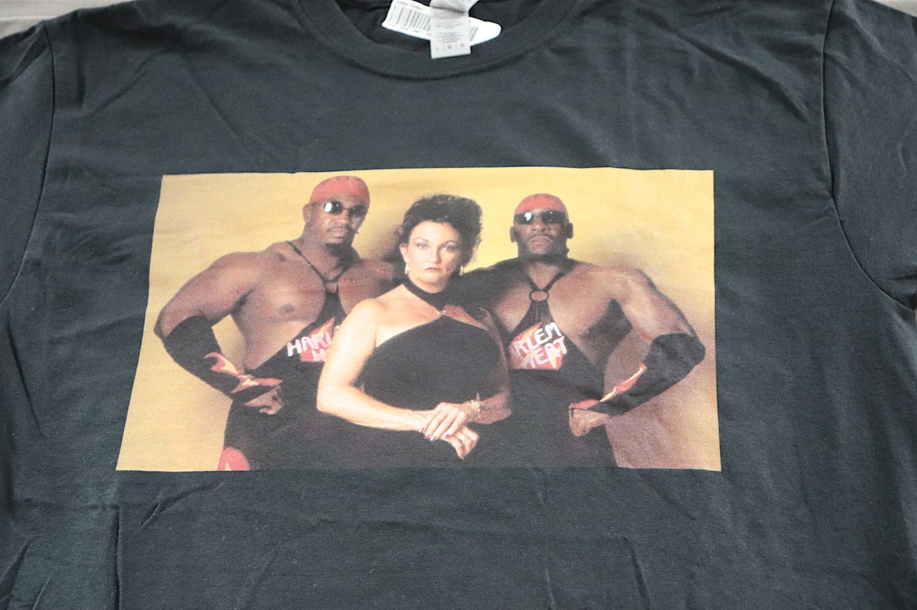 H.Heat & Sister Sherri T-Shirt [Ric Flair - Hulk Hogan - Randy Savage - Chris Jericho - Booker T - Sherri - Harlem]