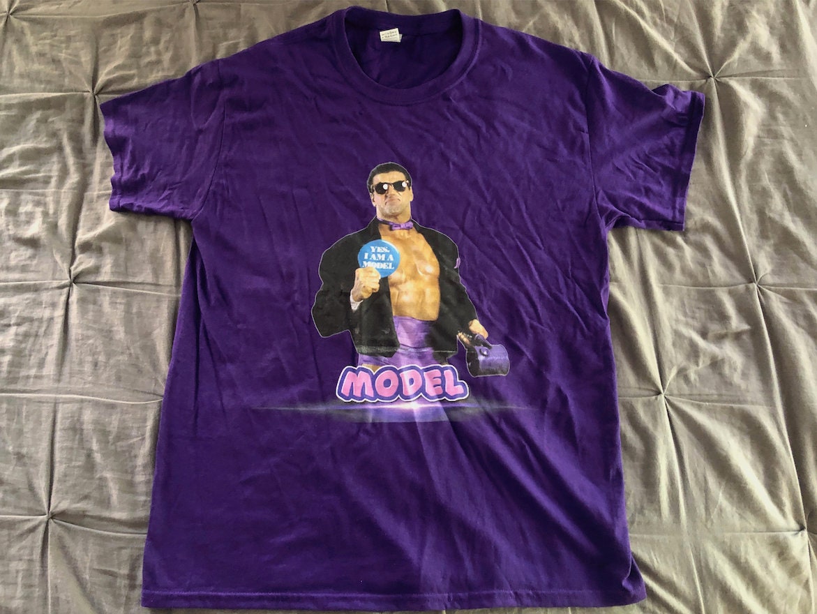 Rick Martel T-Shirt [Ric Flair - Hulk Hogan - Randy Savage - Chris Jericho - Canada - Bret Hart - Vintage - Thrift - Retro]