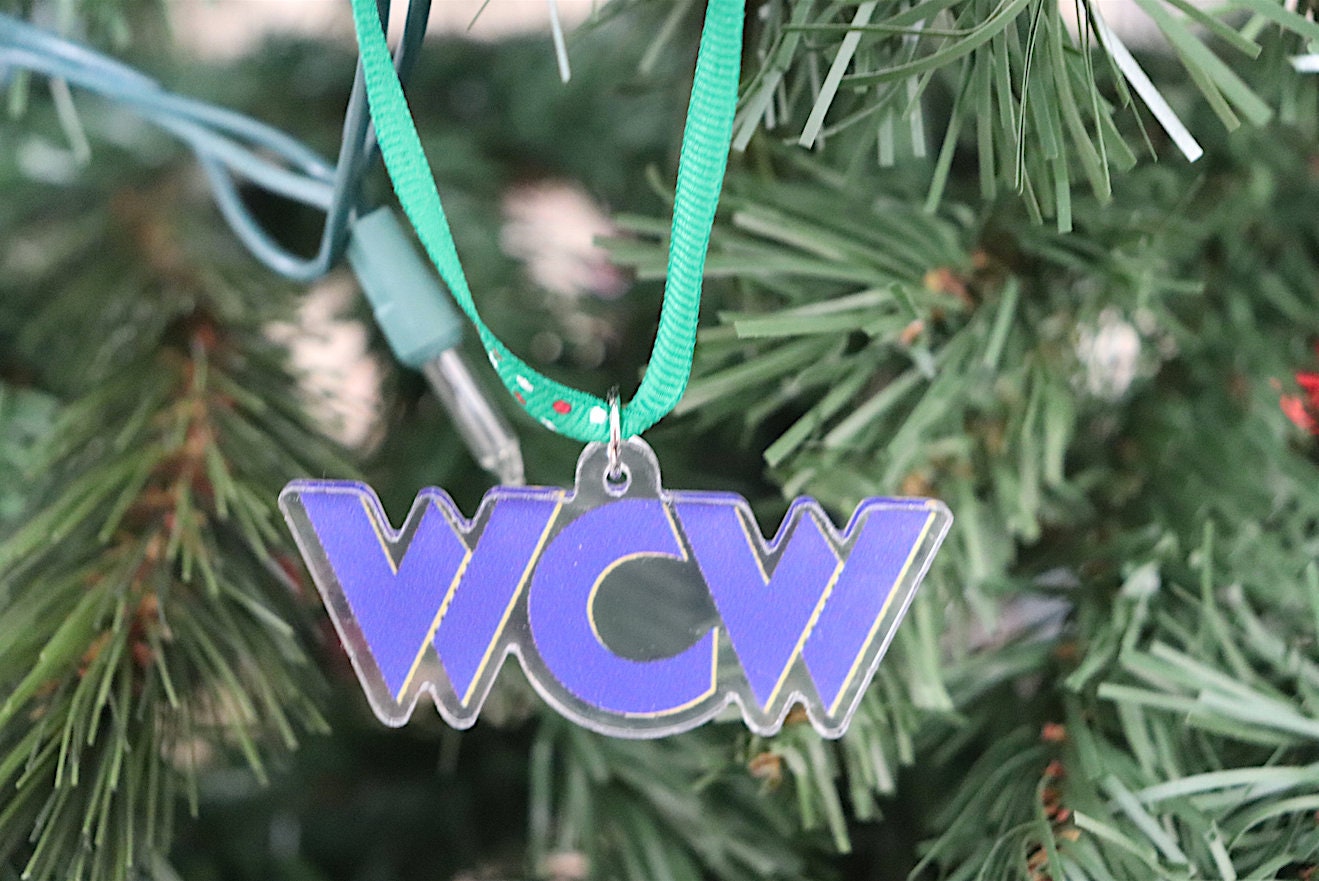 VVcVV Acrylic Christmas Tree Ornament