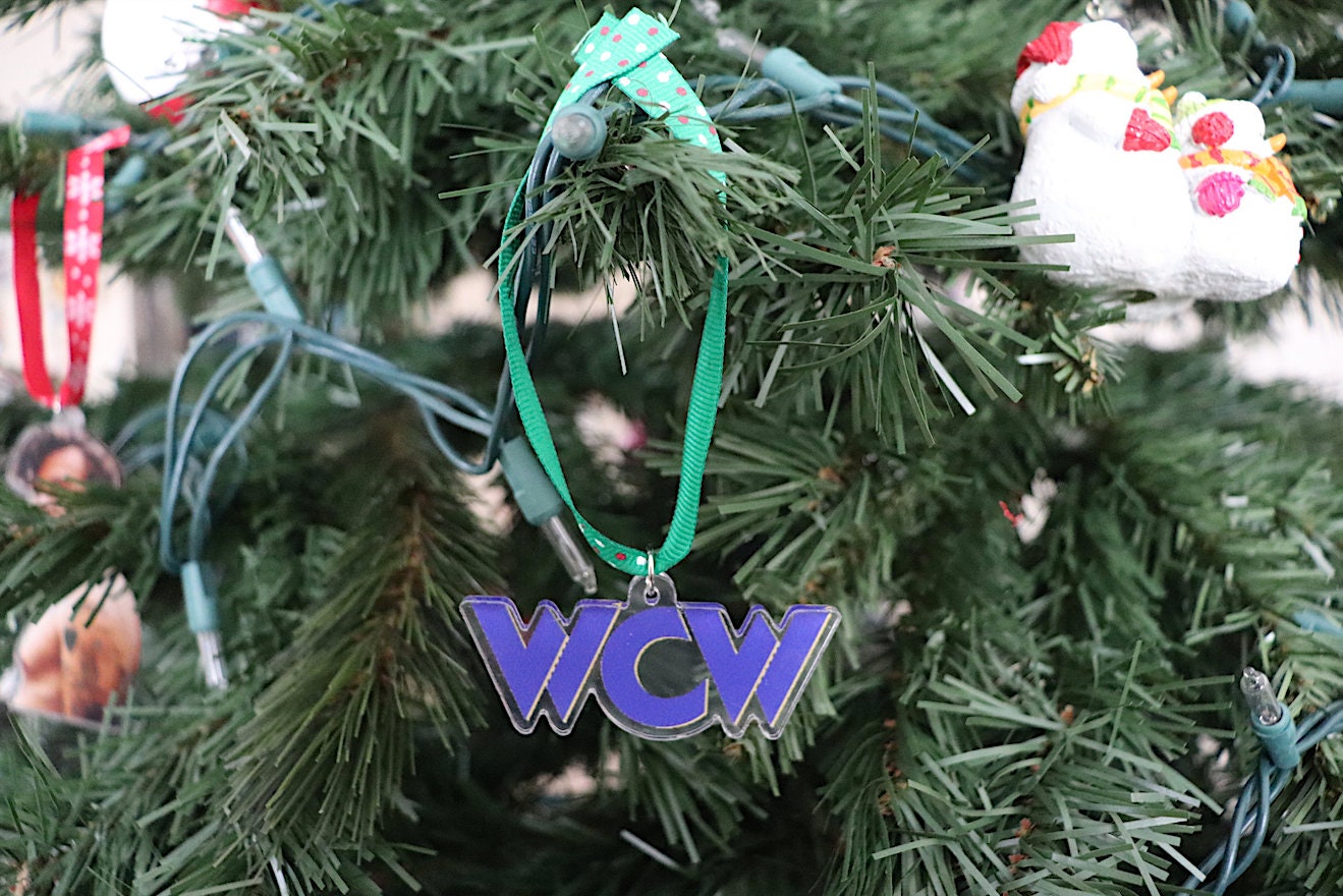 VVcVV Acrylic Christmas Tree Ornament