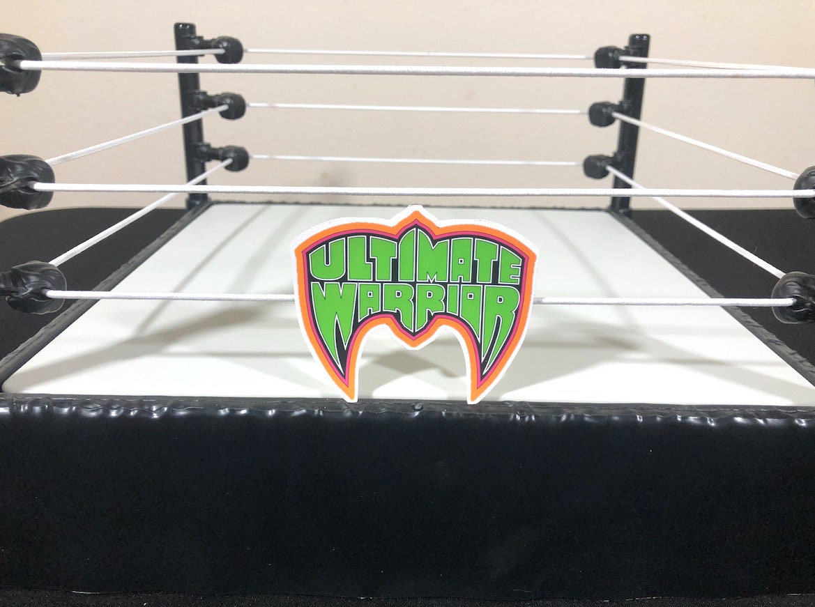 Ultimate Warr1or Log0 Sticker (Stocking Stuffer, Christmas, Secret Santa, Black Friday, Christmas Gift, Holiday, Wrestling, Hulk Hogan)