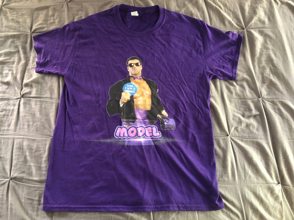 Rick Martel T-Shirt [Ric Flair - Hulk Hogan - Randy Savage - Chris Jericho - Canada - Bret Hart - Vintage - Thrift - Retro]