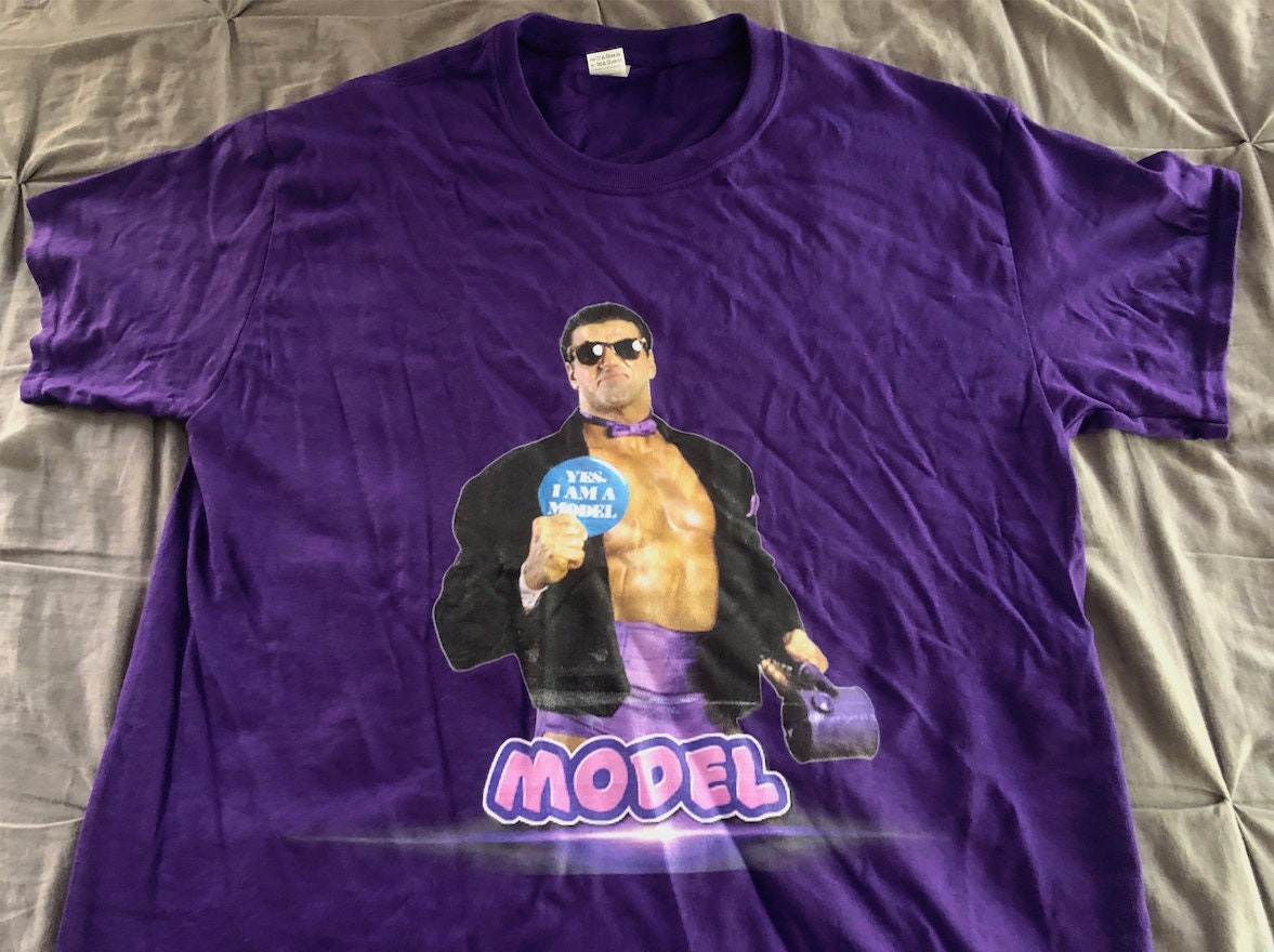 Rick Martel T-Shirt [Ric Flair - Hulk Hogan - Randy Savage - Chris Jericho - Canada - Bret Hart - Vintage - Thrift - Retro]