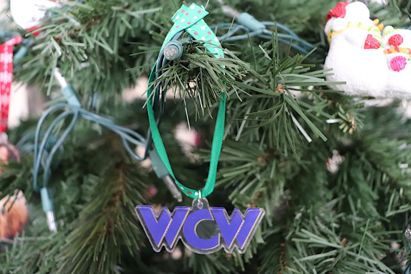 VVcVV Acrylic Christmas Tree Ornament