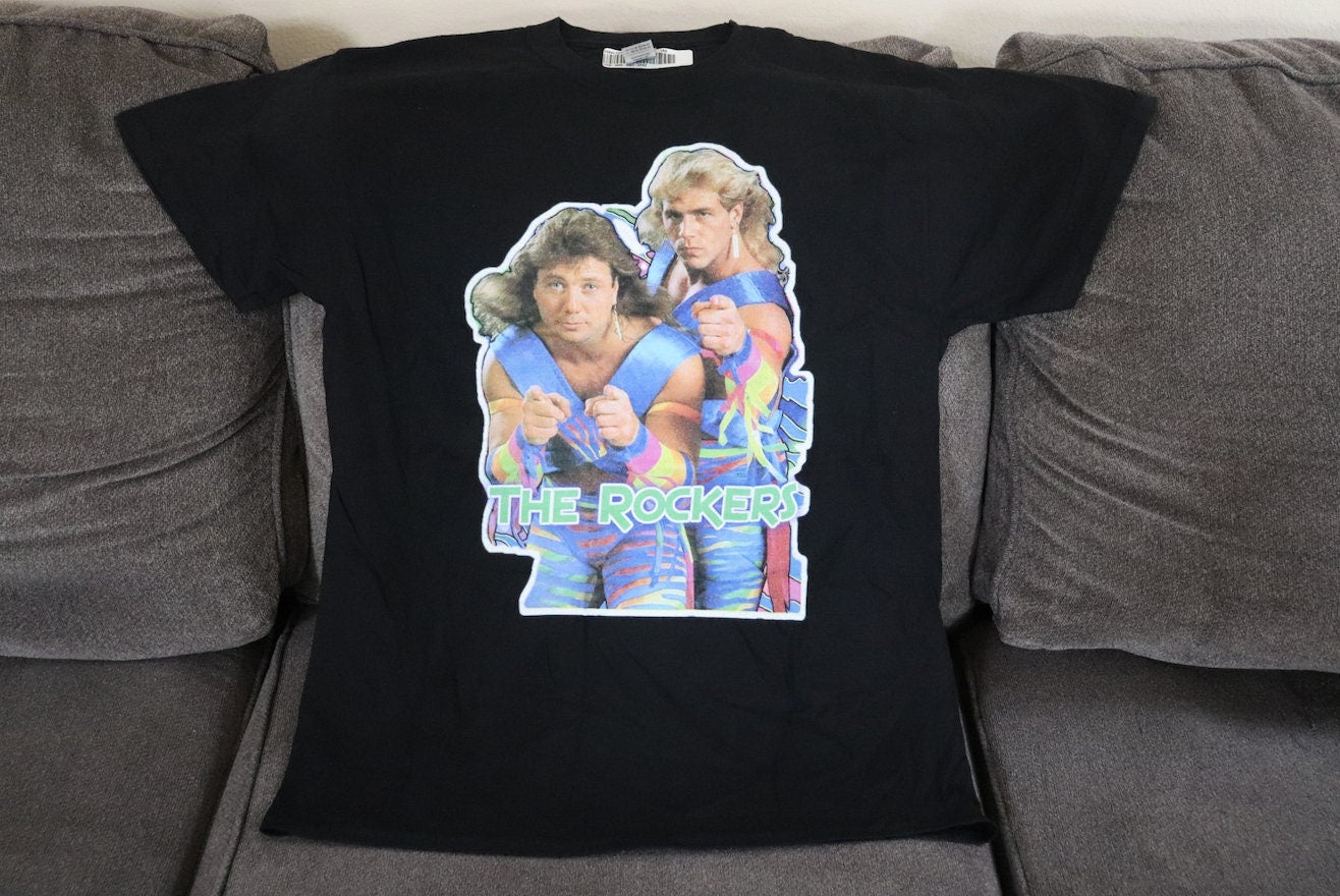 R0ckerS T-Shirt [Shawn Michaels - Pop Culture - Hulk Hogan - Ric Flair - Randy Savage - Ultimate Warrior - Birthday - Father's Day]