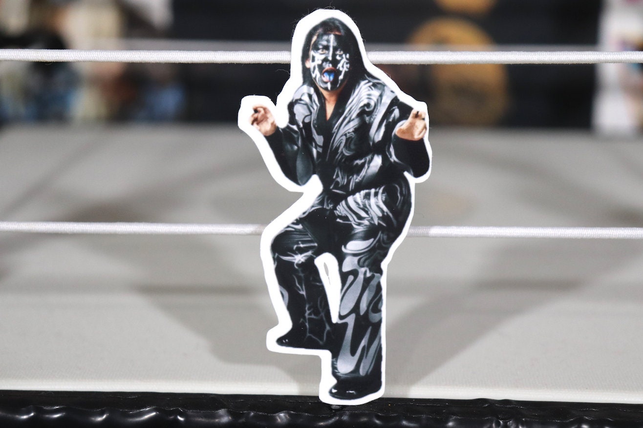 Great Muta Sticker 2 [Hulk Hogan - Ric Flair - Randy Savage - NJPW - Japan]