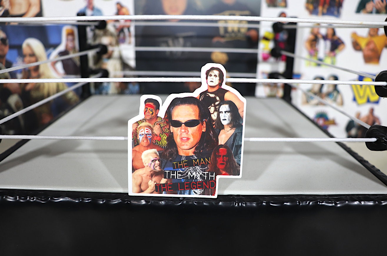 Sting Sticker No.5 [Ric Flair -  Hulk Hogan - Road Warriors - Randy Savage - Ultimate Warrior]