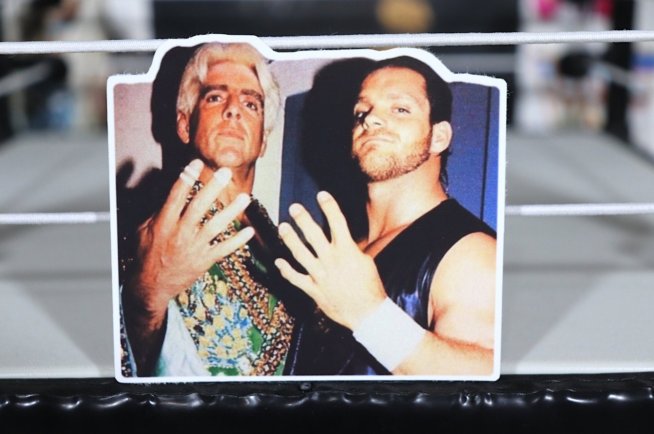 4 Horsemen - Ric Flair & Chris Benoit Sticker