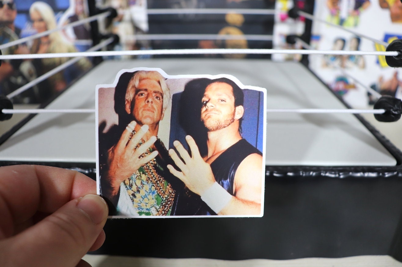 4 Horsemen - Ric Flair & Chris Benoit Sticker