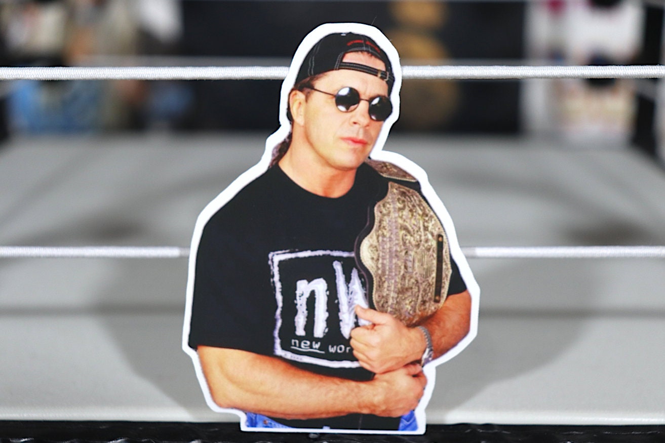 Bret Hart Nvv0 Sticker