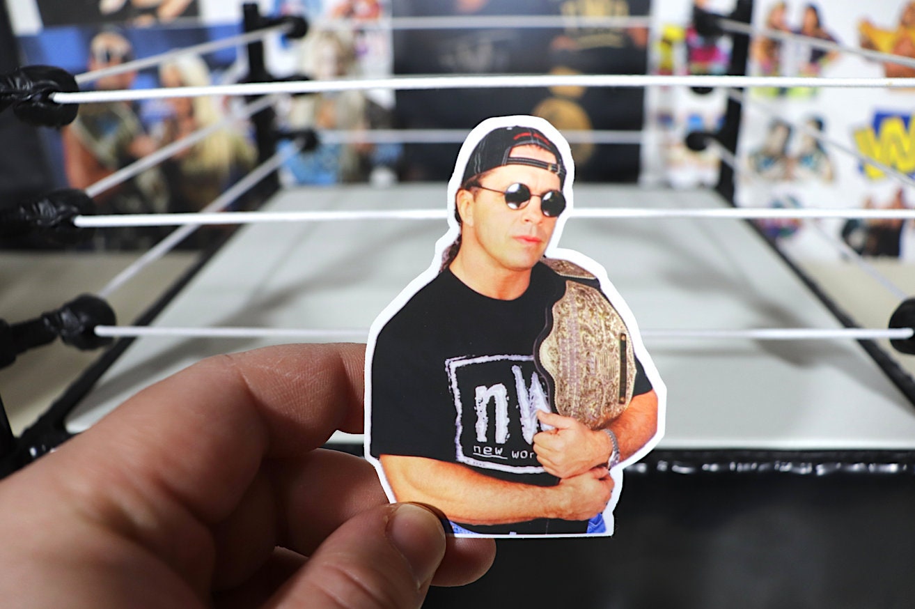 Bret Hart Nvv0 Sticker