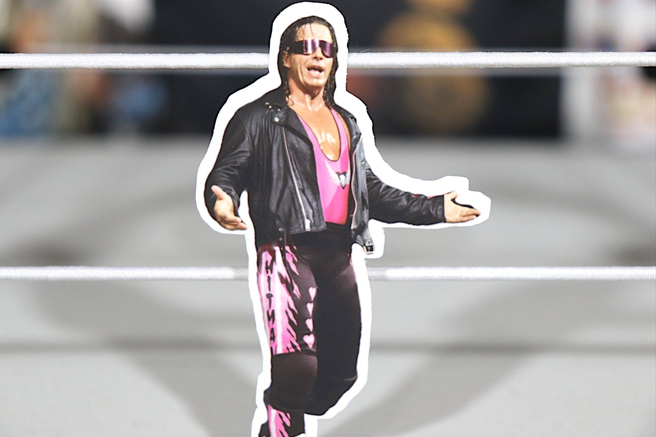 Bret Hart Sticker 12