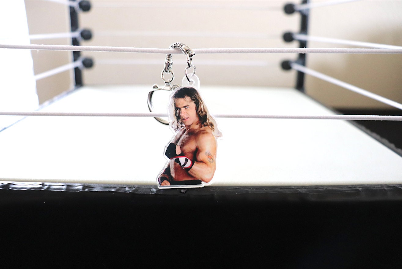 Shawn Michaels KeyChain 2 [Hulk Hogan - Ric Flair - Bret Hart - KeyChain - Pop Culture - Father's Day - Valentines Day Gift - Birthday Gift]