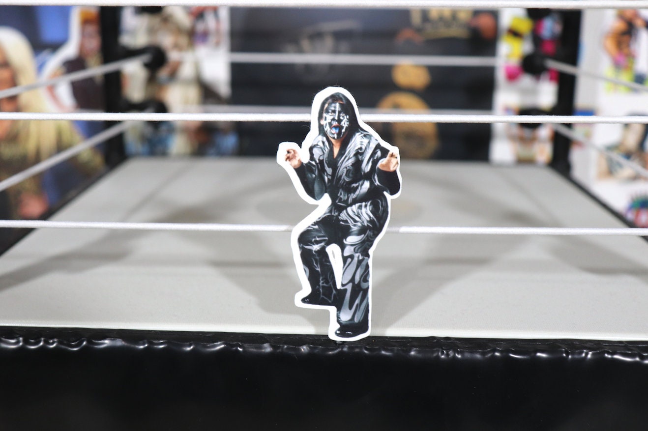 Great Muta Sticker 2 [Hulk Hogan - Ric Flair - Randy Savage - NJPW - Japan]