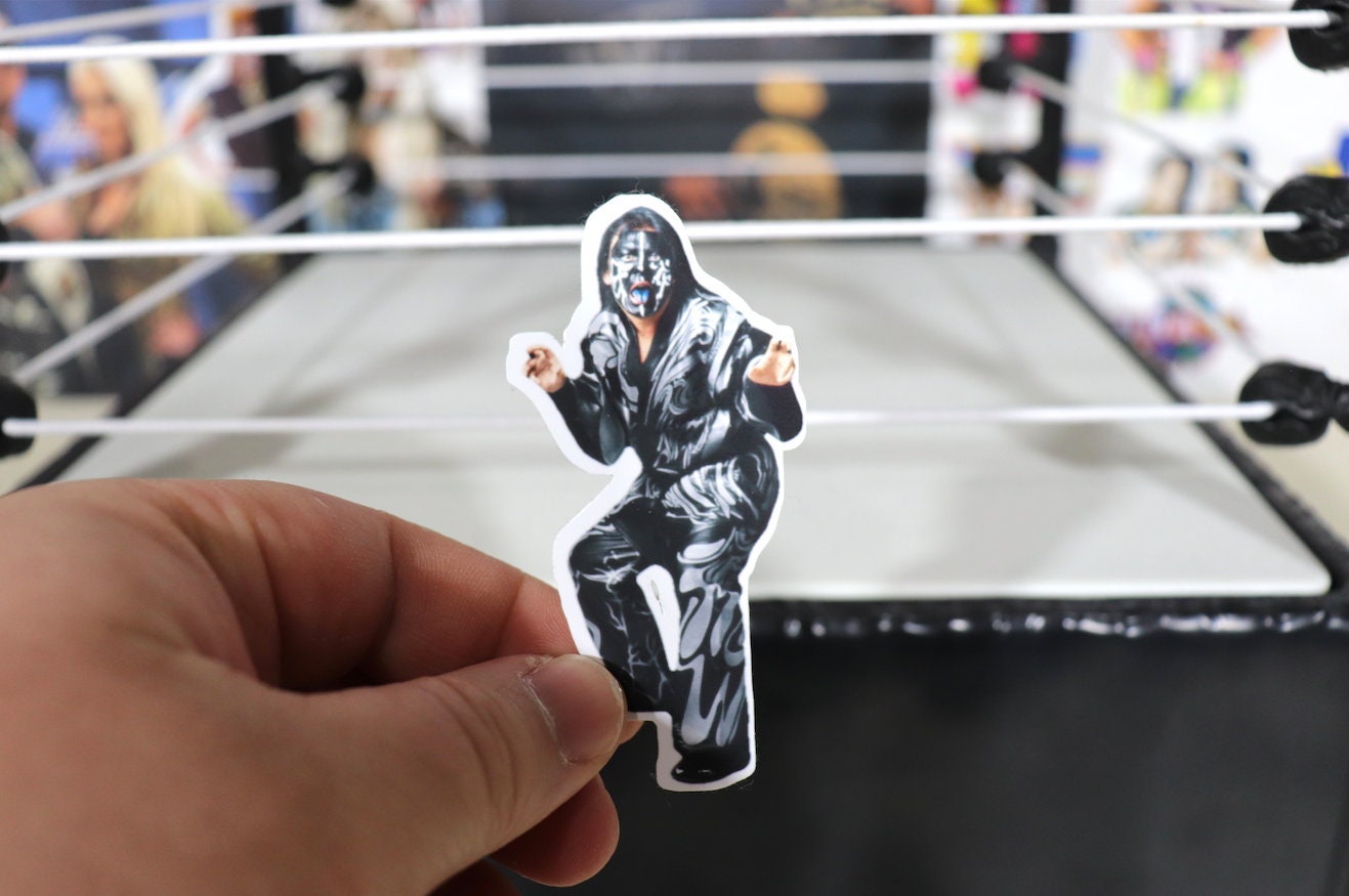 Great Muta Sticker 2 [Hulk Hogan - Ric Flair - Randy Savage - NJPW - Japan]