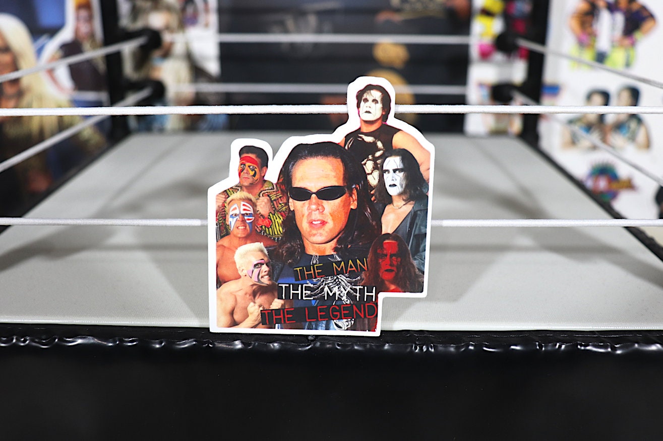 Sting Sticker No.5 [Ric Flair -  Hulk Hogan - Road Warriors - Randy Savage - Ultimate Warrior]