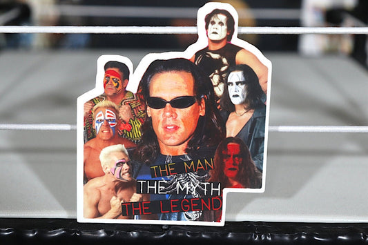 Sting Sticker No.5 [Ric Flair -  Hulk Hogan - Road Warriors - Randy Savage - Ultimate Warrior]