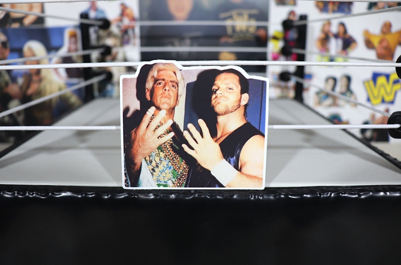 4 Horsemen - Ric Flair & Chris Benoit Sticker