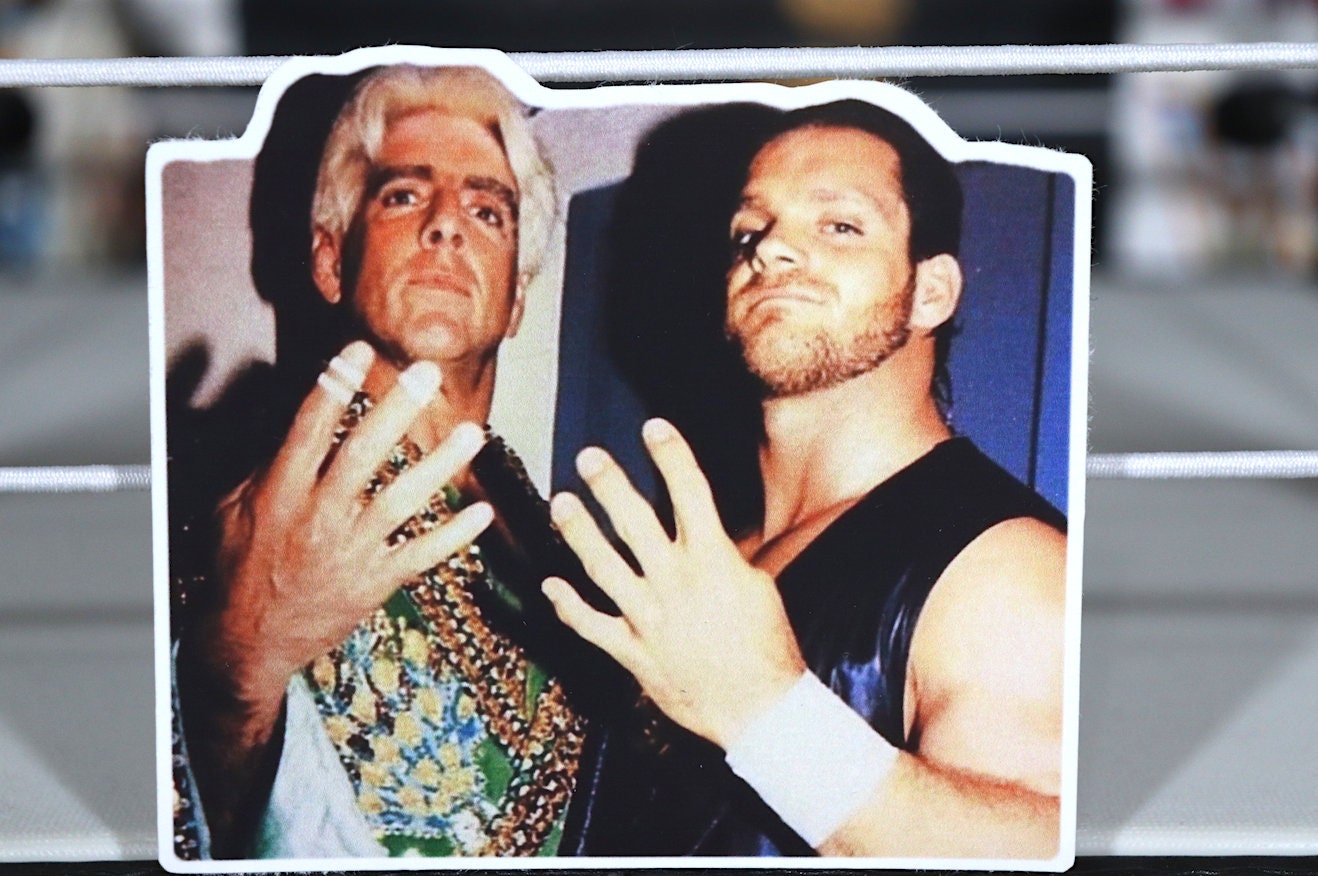 4 Horsemen - Ric Flair & Chris Benoit Sticker