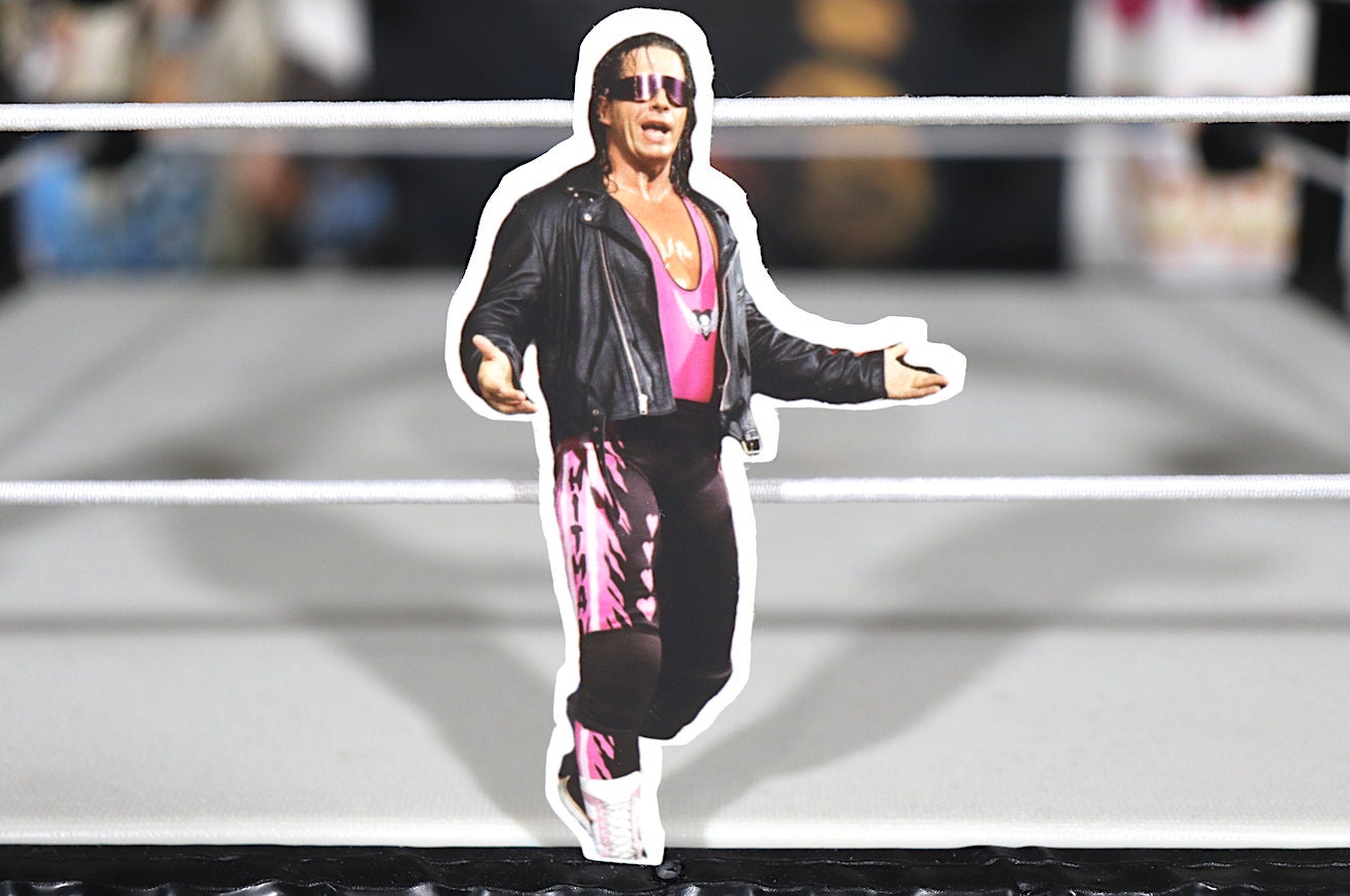 Bret Hart Sticker 12