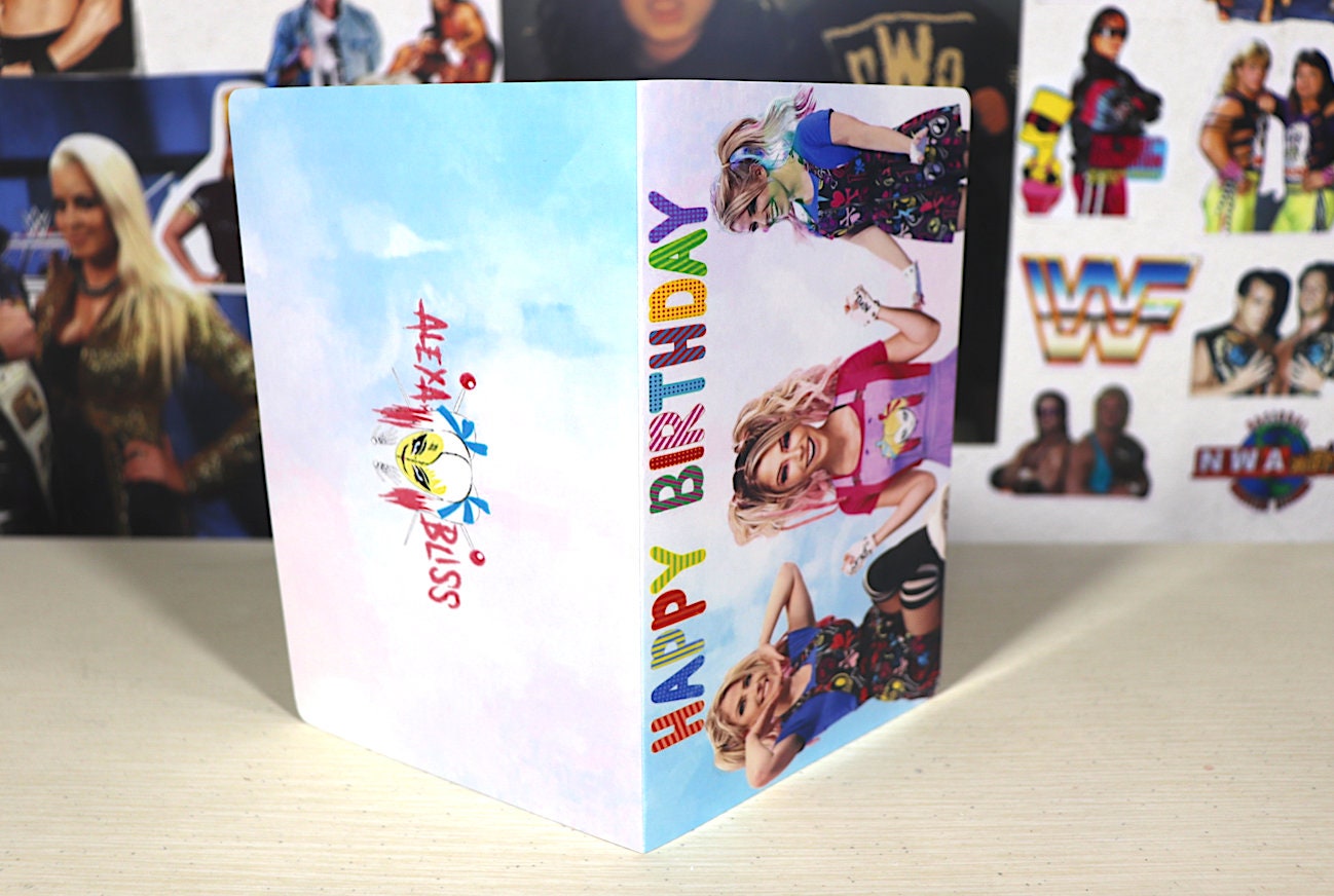 Alexa Bliss Happy Birthday Card