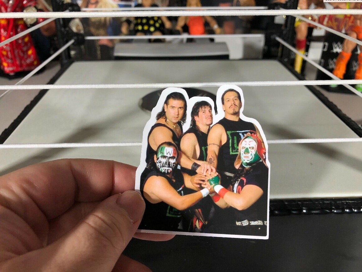 LWO Sticker [Eddie Guerrero - Mexico - Latino - La Parka - Hulk Hogan - Ric Flair - Randy Savage - Rey Mysterio Jr]