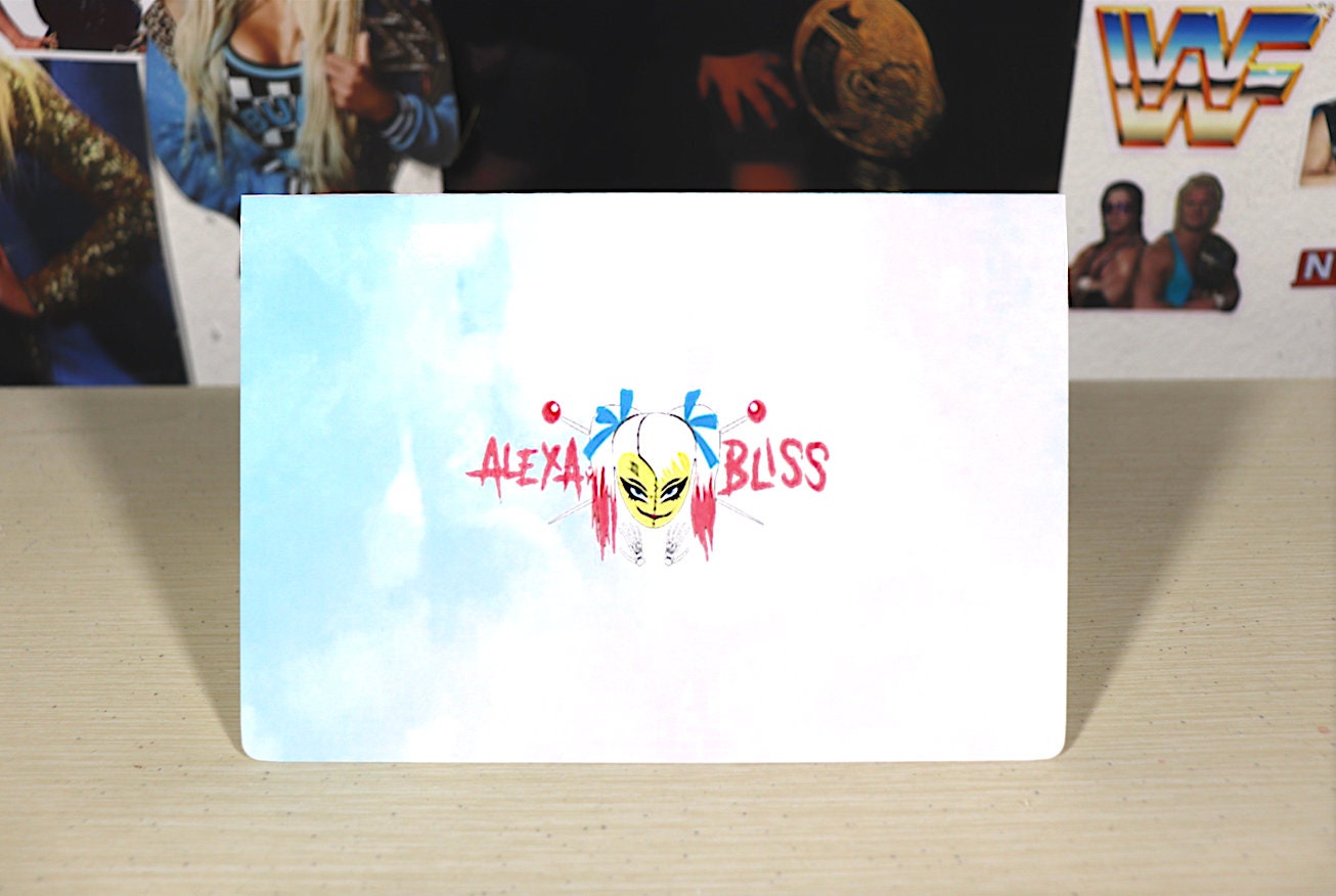 Alexa Bliss Happy Birthday Card