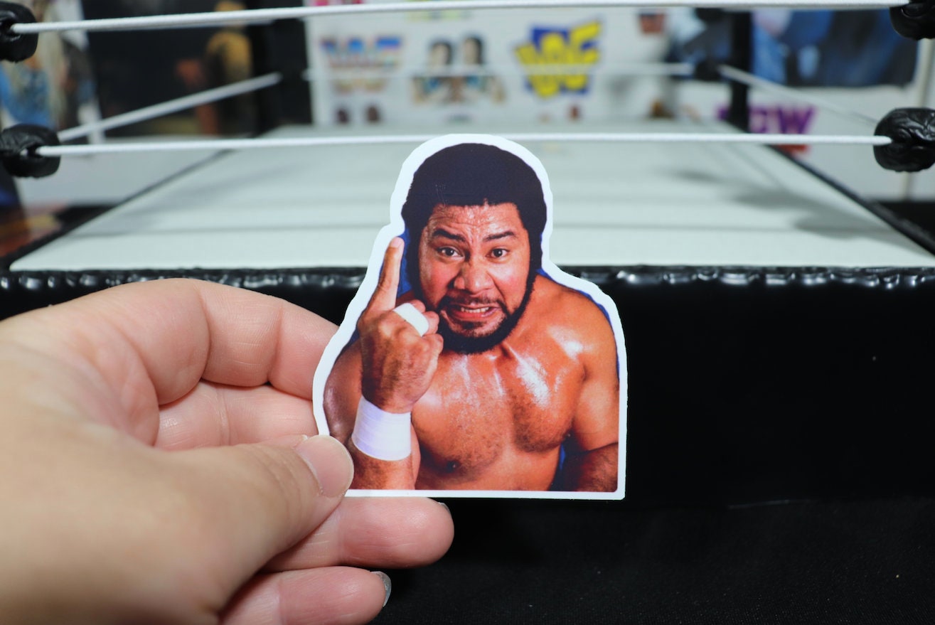 Haku Sticker [Meng - Barbarian - Ric Flair - Hulk Hogan - Randy Savage - Ultimate Warrior - Wrestling]