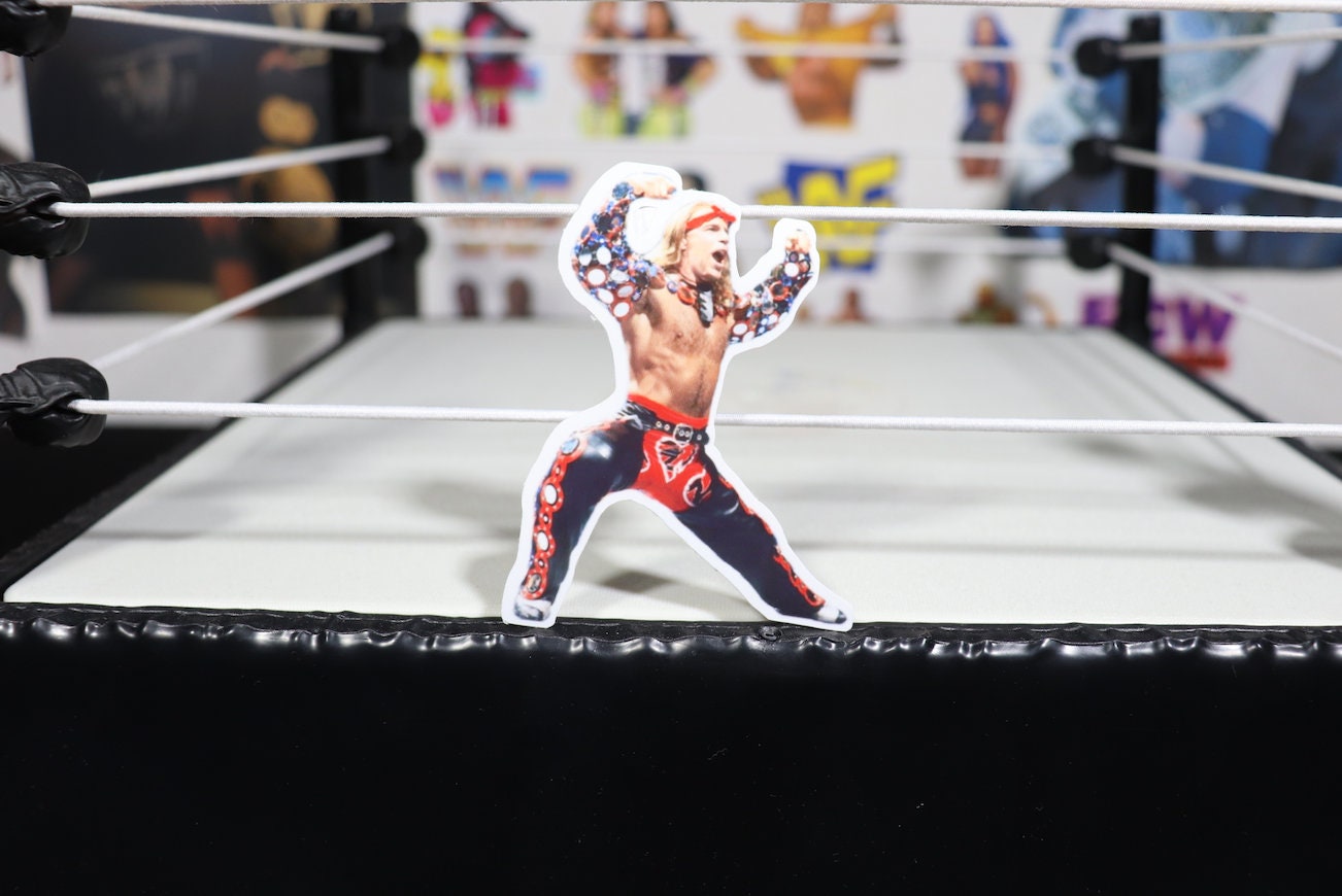 Shawn Michaels Iconic Pose Sticker