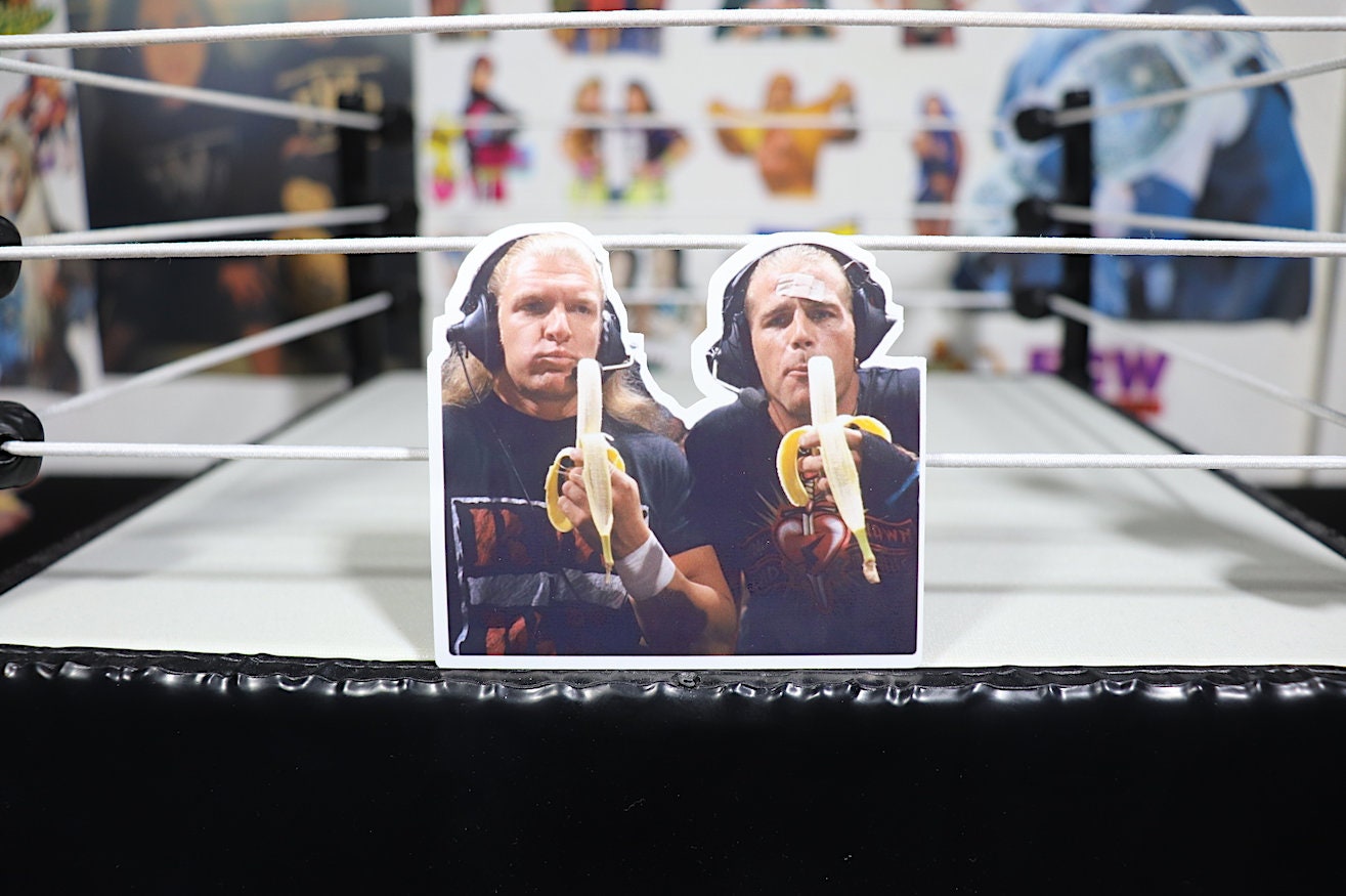 Shawn Michaels & HHH Sticker No.2