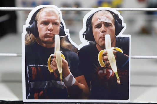 Shawn Michaels & HHH Sticker No.2