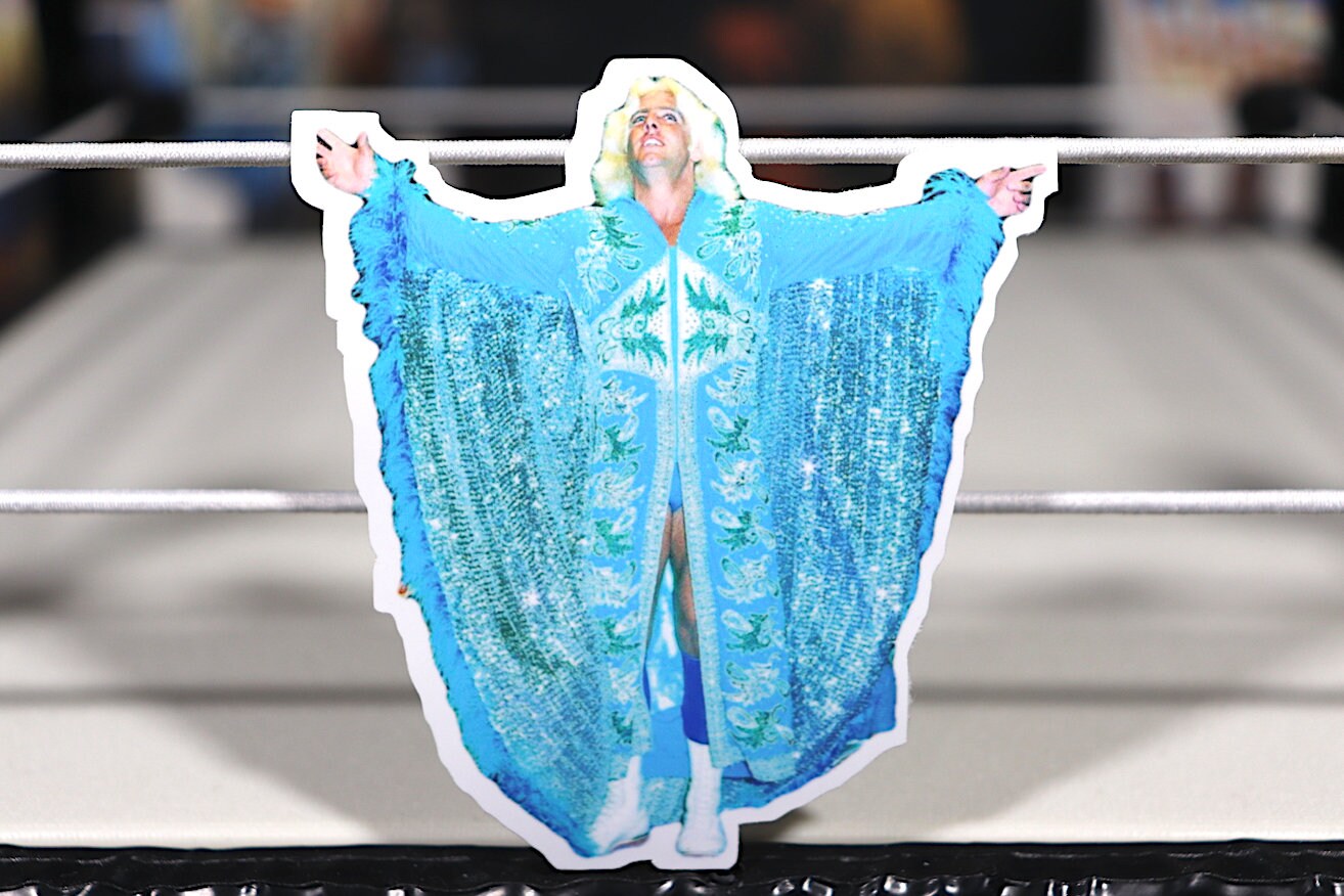 Ric Flair Robe Sticker [Hulk Hogan, Ultimate Warrior, Randy Savage, Wrestling]