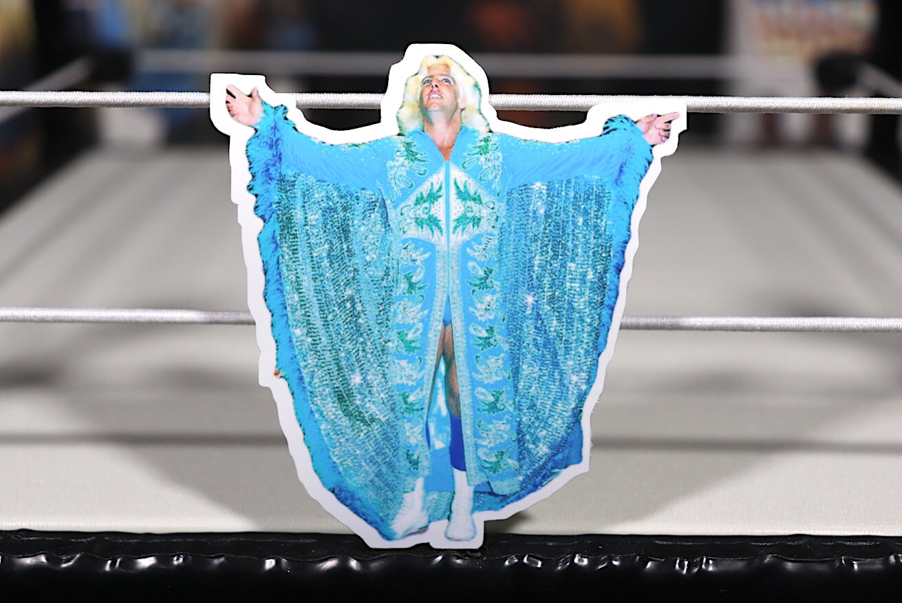 Ric Flair Robe Sticker [Hulk Hogan, Ultimate Warrior, Randy Savage, Wrestling]