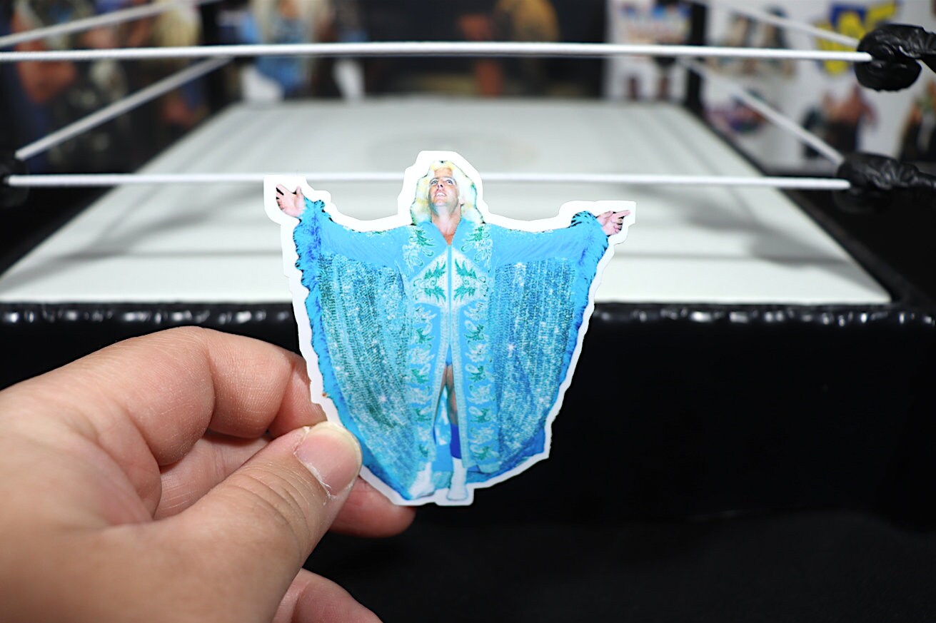 Ric Flair Robe Sticker [Hulk Hogan, Ultimate Warrior, Randy Savage, Wrestling]