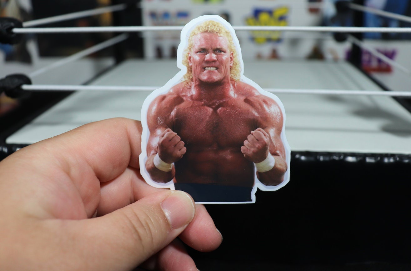 Sycho Sid Sticker [Ric Flair - Hulk Hogan - Randy Savage - Ultimate Warrior]