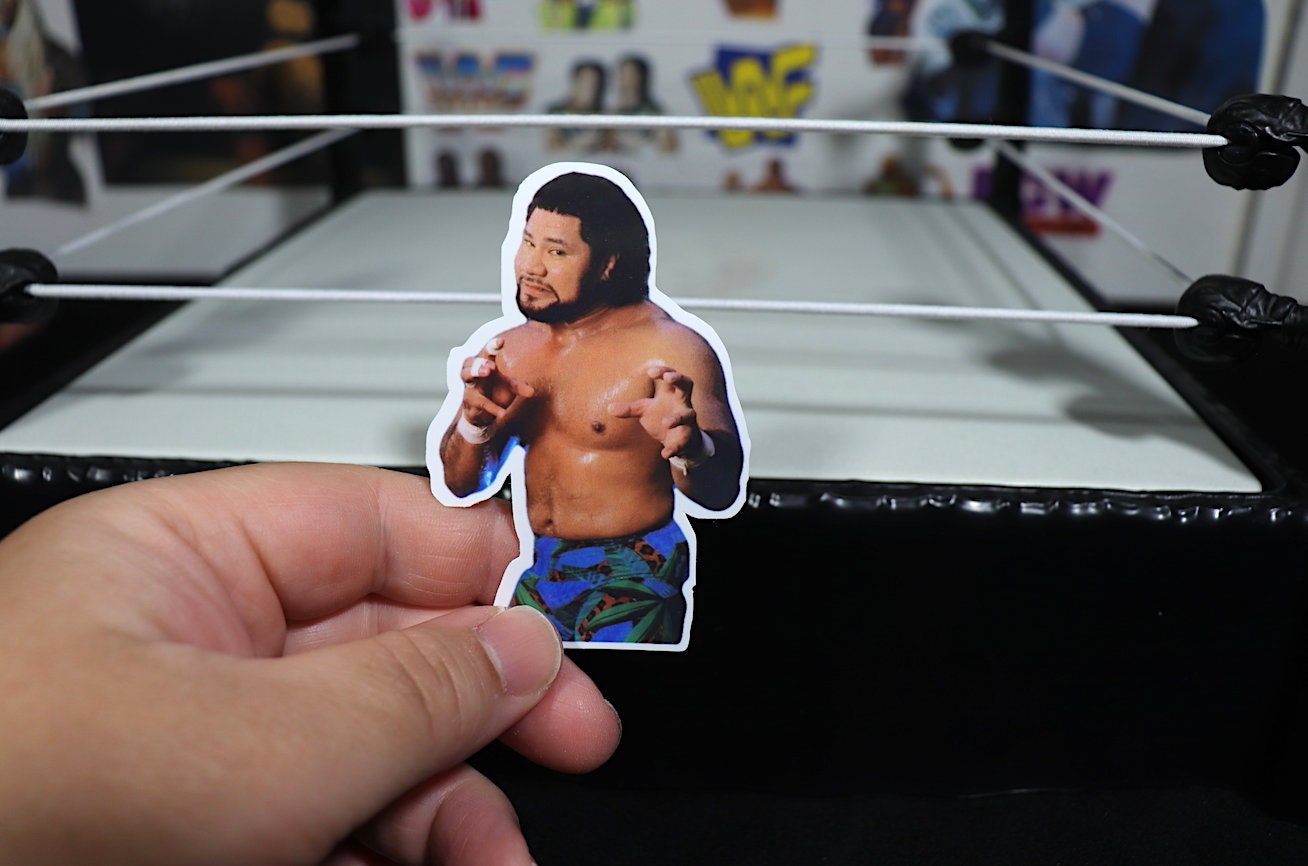 Haku Sticker No.2 [Meng - Barbarian - Ric Flair - Hulk Hogan - Randy Savage - Ultimate Warrior - Wrestling]