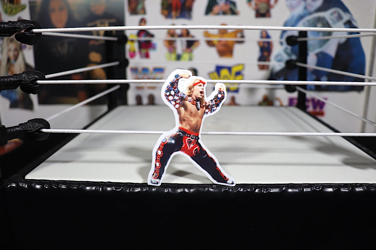 Shawn Michaels Iconic Pose Sticker