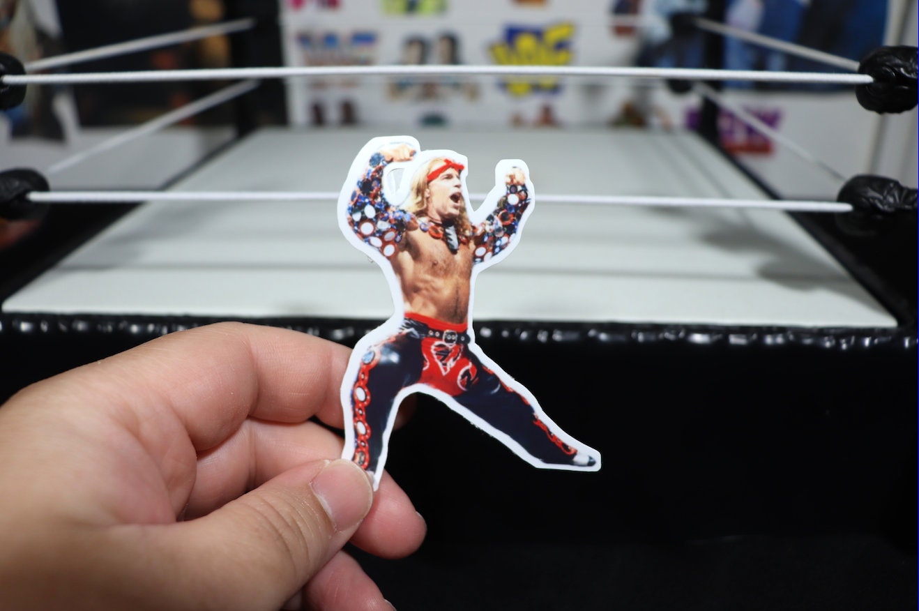 Shawn Michaels Iconic Pose Sticker