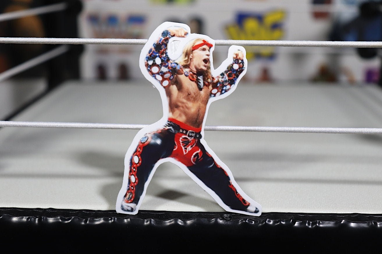 Shawn Michaels Iconic Pose Sticker