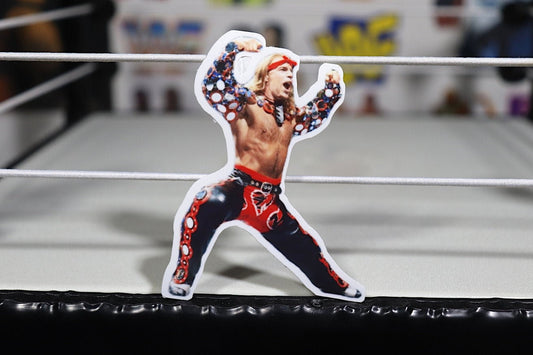 Shawn Michaels Iconic Pose Sticker