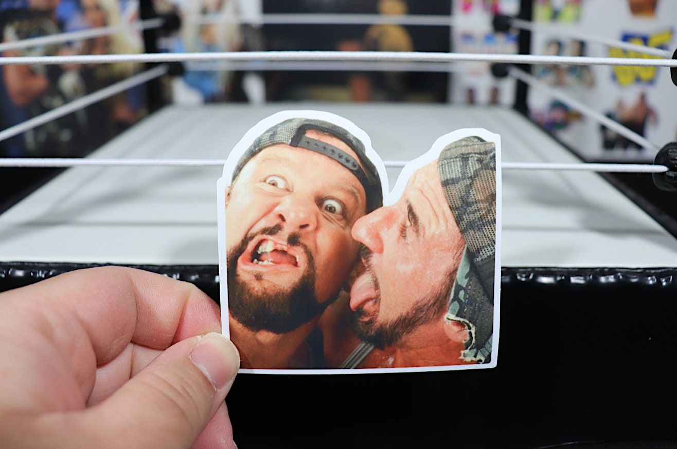 The Bushwackers Sticker [Hulk Hogan, Ric Flair, Macho Man, Randy Savage, Wrestling, Sheepherders]