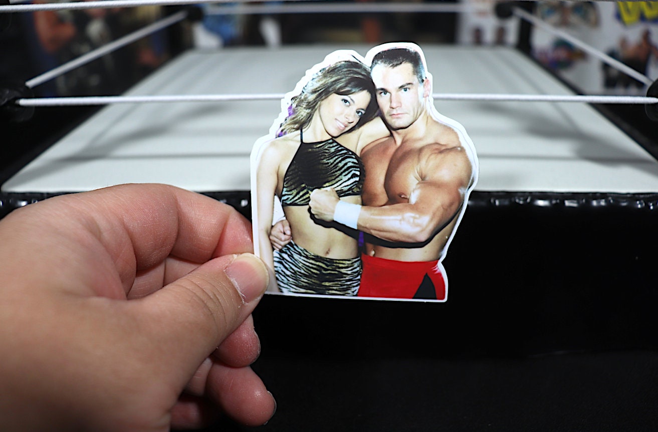 Lance Storm and Dawn Marie Sticker [Bret Hart, Hulk Hogan, Ric Flair, Randy Savage, Canada]