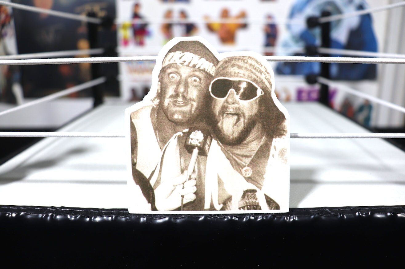 Hulk Hogan & Macho Man Sticker No.5