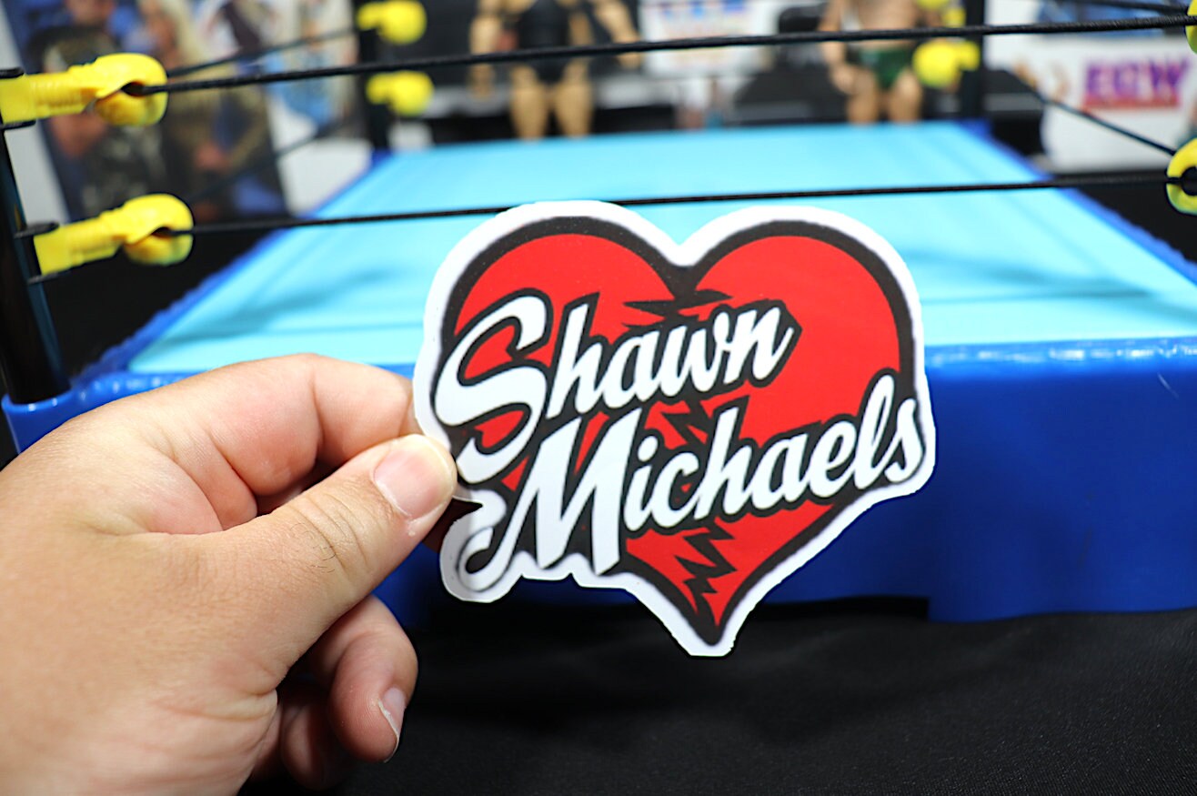 Shawn Michaels L0g0 Magnet (Kitchen, Magnets, Cars, Fridge) [Home Decor - Ric Flair - Macho Man - Hulk Hogan - Pop Culture]